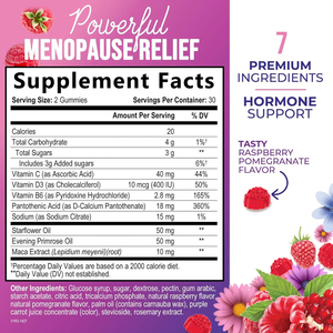 Gummies de Vitamines pour Soulager la Ménopause, Prix Usine OEM ODM, Complément pour Femmes Contre les Bouffées de Chaleur Légères et les Sueurs Nocturnes - Product Image 2