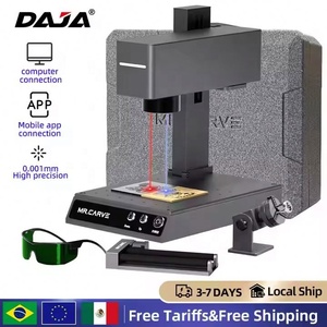Graveur laser <span class=keywords><strong>MR</strong></span>.CARVE M4 Machine de découpe laser de gravure 5W/10W/2W DIY grande taille PC APP contrôle pour bois métal pierre papier - Product Image 4
