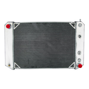 Radiatore GTGMOTO in Alluminio <span class=keywords><strong>a</strong></span> 4 File per GMC Topkick e Chevy Kodiak <span class=keywords><strong>Serie</strong></span> <span class=keywords><strong>1997</strong></span>-2002 - Product Image 1
