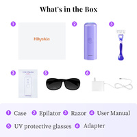 Système de refroidissement par glace pour usage domestique, appareil d'épilation IPL, épilateur sans douleur, épilateur laser à point de congélation saphir portable
