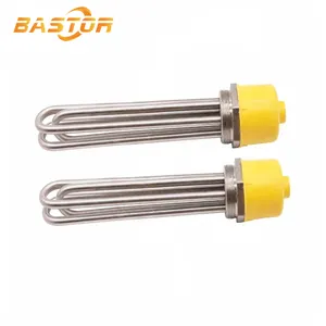 380v 3000w 3 phase industrial sus304 water boiler electric immersion tubular heating element electric