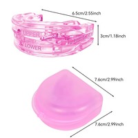 Appareils anti-ronflement Embout buccal réutilisable Embout buccal anti-ronflement pour un meilleur sommeil Bruxisme Arrêt du ronflement