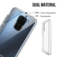 Coque de téléphone en TPU, 2022 antichoc, Transparent, bonne qualité, prix sympa, étui pour Redmi Note 9