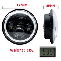 Vente chaude 7 \ "40W haute puissance phares LED 6000k yeux d'ange lampe avant nouveaux accessoires de voiture pour voitures tout-terrain Buggies rénovation