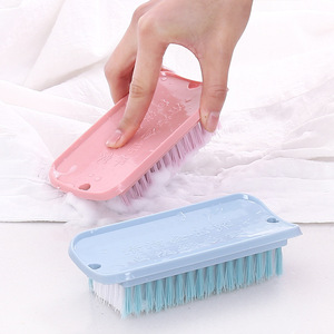 Laundry <b>Brush</b> Nylon Soft Bristle Household Cleaning <b>Brush</b> For Clothes Shoes Floor Multi Functional Cleaning Tool - Product Image 2
