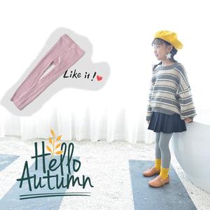 Nouvel arrivage de pantalons classiques printemps-automne pour bébés et enfants, collants élastiques minces pour bébés et filles, leggings chauds de couleur unie - Product Image 2