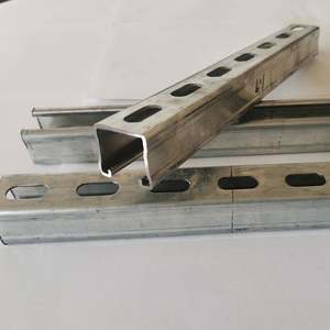 Dompet baja galvanis 1 8-3 0mm kualitas tinggi pabrik dan saluran baja berbentuk C desain Modern untuk penggunaan gedung kantor - Product Image 3