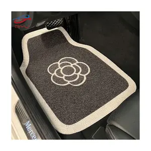 QIYU Factory Universal Fit Anti-Slip Car Carpet Mats Set PVC Car Mat Roll Accessories For Camry A4 A3 Tiguan Models