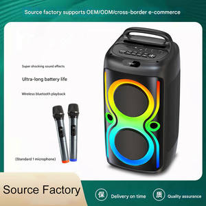 ลำโพงพกพาออลอินวันขนาด 6.5 นิ้ว สำหรับการถ่ายทอดสด คาราโอเกะกลางแจ้ง และการร้องเพลงริมทาง พลังงานสูงและอายุการใช้งานแบตเตอรี่ยาวนาน - Product Image 3