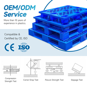 强烈推荐清仓库存托盘一次性塑料托盘4路入口塑料托盘出售 - Product Image 2