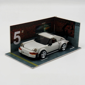 Bloques de Construcción Técnicos de <span class=keywords><strong>Ladrillo</strong></span>, Coche Deportivo Personalizado, Modelo MOC, Escena Urbana, Set de Bloques de Plástico para Construir, Decoración DIY, Juguete de Regalo - Product Image 1