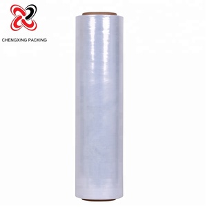 18 "bộ phim kéo dài/1500 Chân 7 lớp 80 bao bì nhựa thu nhỏ bọc <span class=keywords><strong>PE</strong></span> bám Pallet Stretch Jumbo cuộn phim - Product Image 5