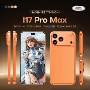 Nouveau Smartphone Intelligent I17pro Max 2025 Original Haute Qualité 16 Go + 1 To Octa Core Android 15 <span class=keywords><strong>5G</strong></span> <span class=keywords><strong>Compatible</strong></span> Mondial avec Caméra 108 MP - Product Image 6