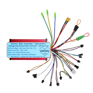 Controlador inteligente de modo dual sin escobillas de 36V 48V 60V 72V 800W 1000W 1500W 26A 30A 33A para piezas de patinete eléctrico y bicicleta eléctrica - Product Image 1