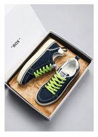 Grand stock de chaussures en toile classiques pour hommes, confortables, à lacets, baskets décontractées, respirantes pour l'été, prix compétitif, vente en gros à l'étranger