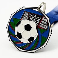 Médaille de sport en silicone souple en caoutchouc plastique 3D 2D personnalisée pour enfants, football, boxe