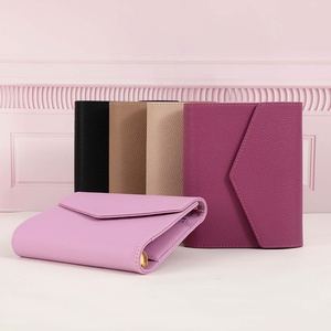 Hongbo bán chạy nhất 19-màu A6 Pebble da kế hoạch 30mm-gold-ring Ngân sách chất kết dính với Fly Leaf chèn có sẵn - Product Image 1