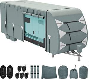 <span class=keywords><strong>Housse</strong></span> de protection intégrale pour <span class=keywords><strong>camping</strong></span>-<span class=keywords><strong>car</strong></span> OBD, respirante, imperméable, en tissu non tissé, protection UV 90%, rejet IR 80%, anti-rayures - Product Image 1