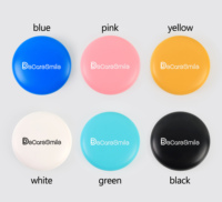 Boîte de rangement pour aligneurs dentaires invisibles, avec logo personnalisé, en ABS + silicone, pour appareils orthodontiques