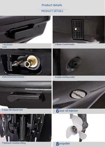 Regardez ici ! Moteur hors-bord 2 temps 90 CV, tout neuf, modèle 2024 - Product Image 6