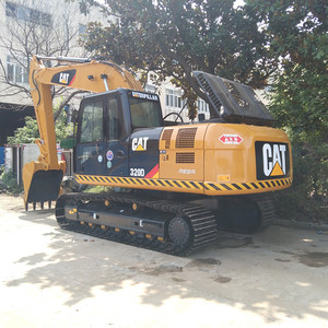 Excavadora sobre orugas Caterpillar 320D usada de 20 toneladas, equipo de construcción pesada de alta calidad, bomba de motor Japón-China - Product Image 6