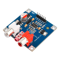PCM5102/PCM5102A dekoder DAC I2S pemutar dirakit papan 32Bit 384K di luar ES9023 papan dekoder modul