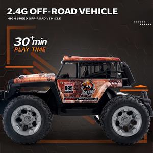 KSF 2.4G Voiture d'escalade hors route à grande vitesse Camion Rc <span class=keywords><strong>avec</strong></span> lumière Camion monstre tout-terrain Télécommande pour garçons Cadeaux - Product Image 3