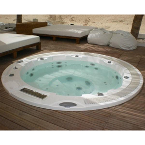 Bain à remous rond Sunrans, hors sol ou enterré, pour 6 personnes, spa <span class=keywords><strong>Balboa</strong></span>, jacuzzi - Product Image 2
