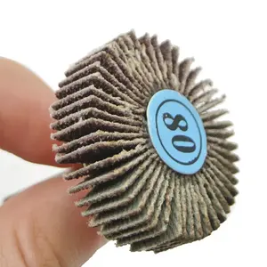 Roue à lamelles de polissage en Fiber Abrasive SATC avec roue à lamelles Non tissées