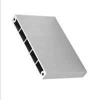 Profilés d'extrusion en aluminium de haute qualité, plaque d'extrémité de batterie en aluminium pour véhicules à énergie nouvelle, cellule de batterie en aluminium extrudé CNC