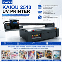 Imprimante jet d'encre Kaiou 8 couleurs CMYKLLMVW Gen6 Ricoh G6 2513 Imprimante à plat UV 2500x1300mm Acrylique/Bois/Métal/PVC Multifonctionnelle
