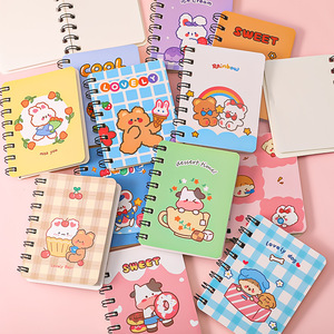 A7 mignon dessin animé planificateur cahier Mini manuel Journal Agenda organisateur Portable journal bloc-notes coréen papeterie bureau - Product Image 2
