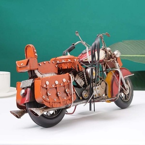 Nostalgia Dell'annata Della Decorazione Della Casa del Mestiere del Metallo Giocattolo Infanzia <span class=keywords><strong>Regalo</strong></span> Antico Modello Del Motociclo Decorazione Amante Della Ragazza Del Ragazzo Regali Di Compleanno - Product Image 6
