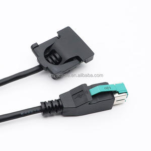 12V pour alimentation câble USB gaine PVC connecteur mâle-mâle <span class=keywords><strong>3M</strong></span> pour équipement de Machine POS - Product Image 2