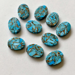 หินทรายธรรมชาติสีน้ำเงินรูปลูกแพร์อัญมณีรูปทรงแบน เครื่องจักรเทคโนโลยีขั้นสูงตัดได้อย่างประณีต คุณภาพสูง สำหรับทำเครื่องประดับ DIY ต่างหู แหวน จี้ - Product Image 4