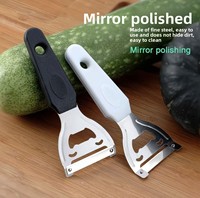 Éplucheur manuel multifonction en acier inoxydable, outil de raclage pour la canne à sucre, les fruits, les melons, les pommes de terre - Gadget de cuisine indispensable