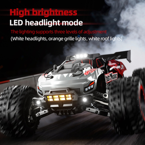 รถบรรทุกมอนสเตอร์ RC SCY10101 ขนาด 1:10 ความเร็วสูง สำหรับวิ่งออฟโรด ใช้มอเตอร์แบบแปรงถ่าน ควบคุมด้วยรีโมทคอนโทรล รถไต่เขา RC สำหรับเด็กและผู้ใหญ่ - Product Image 4