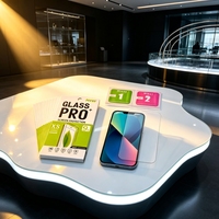 Protection d'écran en verre trempé HD transparent 2.5D, dureté 9H, 0,33 mm, avec revêtement anti-oil pour Samsung S24 Ultra S23 – Vente en gros, directement de l'usine