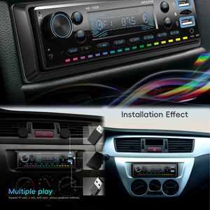 Podofo Xe MP3 Máy Nghe Nhạc Trong-<span class=keywords><strong>Dash</strong></span> 1 DIN Đài Phát Thanh Xe Hơi Với Valcd Màn Hình USB Sạc/AUX-IN/Bt/U Đĩa/TF Thẻ Stereo ODM/OEM - Product Image 3