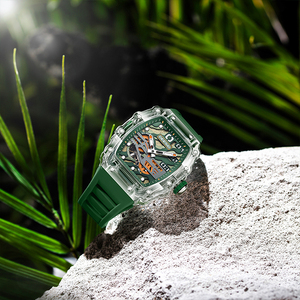 Dessio Men's Luxury Skeleton Automatic <b>Mechanical</b> <b>Watch</b> with Original Movement Custom Logo Wrist Replacement Parts - Product Image 5