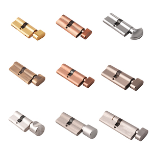 Cylindre à mortaise double cylindre en laiton de profil européen Wellone 70-90 mm, haute sécurité, norme ANSI Grade <span class=keywords><strong>1</strong></span>, 6 goupilles, 68/70/80/90 mm, OEM - Product Image 1