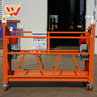 Nacelle de levage industrielle électrique, petite plateforme de travail suspendue, tension 380V/220V, construction en acier Q235 et aluminium