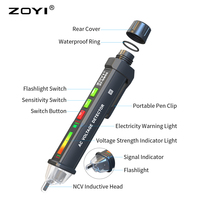 AC Voltage Detector 1000V Digital Non-Contact Tester with Sound & Light Alert High Accuracy IP55 Protection 1 Year Warranty