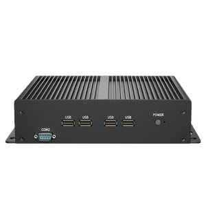 BKHD Usine OEM Sans Ventilateur G26 <span class=keywords><strong>Intel</strong></span> Core i3 i5 i7 Celeron <span class=keywords><strong>J4125</strong></span> <span class=keywords><strong>N5105</strong></span> 1LAN 6COM RS232 Intégré BOÎTE PC Industriel Mini PC Linux - Product Image 3