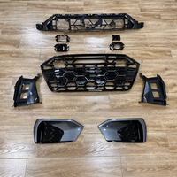 Kit de mise à niveau de cadre de phare antibrouillard style nid d'abeille S7 2025 pour Audi A7 C8 2019-2025 – Pièce auto de rechange en gros