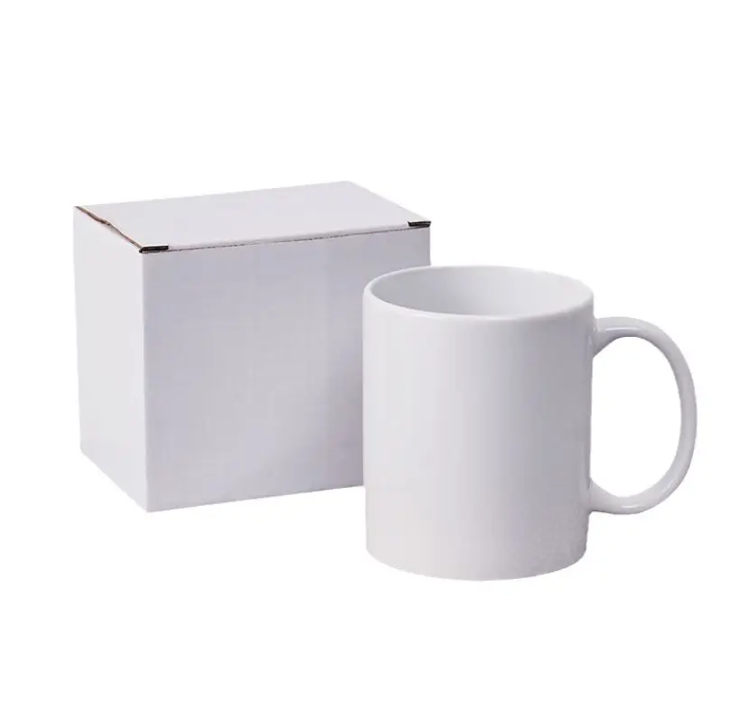 11oz Sublimation Mug White Blank Ceramic Sublimation Coated Mug DIY Mug Sublimation Printing