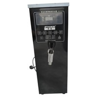 Chauffe-eau électrique commercial de bureau en acier inoxydable noir 50L/H avec écran numérique pour café et bubble tea