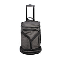 Sac de sport à roulettes personnalisé avec roues Grand sac de voyage à roulettes carré et robuste Sac à bagages géant pour le sport Grand sac de voyage à roulettes
