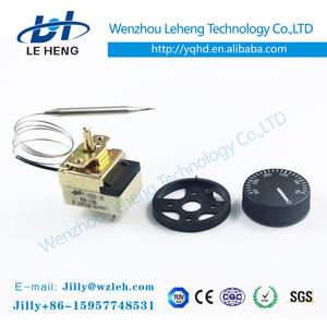 नॉब हीटिंग स्टेनलेस स्टील केशिका थर्मोस्टैट के साथ 2025 नया - Product Image 2