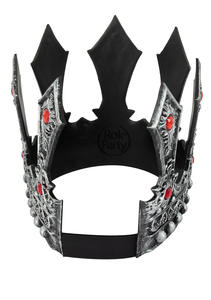 Partie Fournisseur Médiéval Roi Antique Couronne PU Moussant Doux Coiffe Scène Performance Accessoires Roi Couronne - Product Image 5